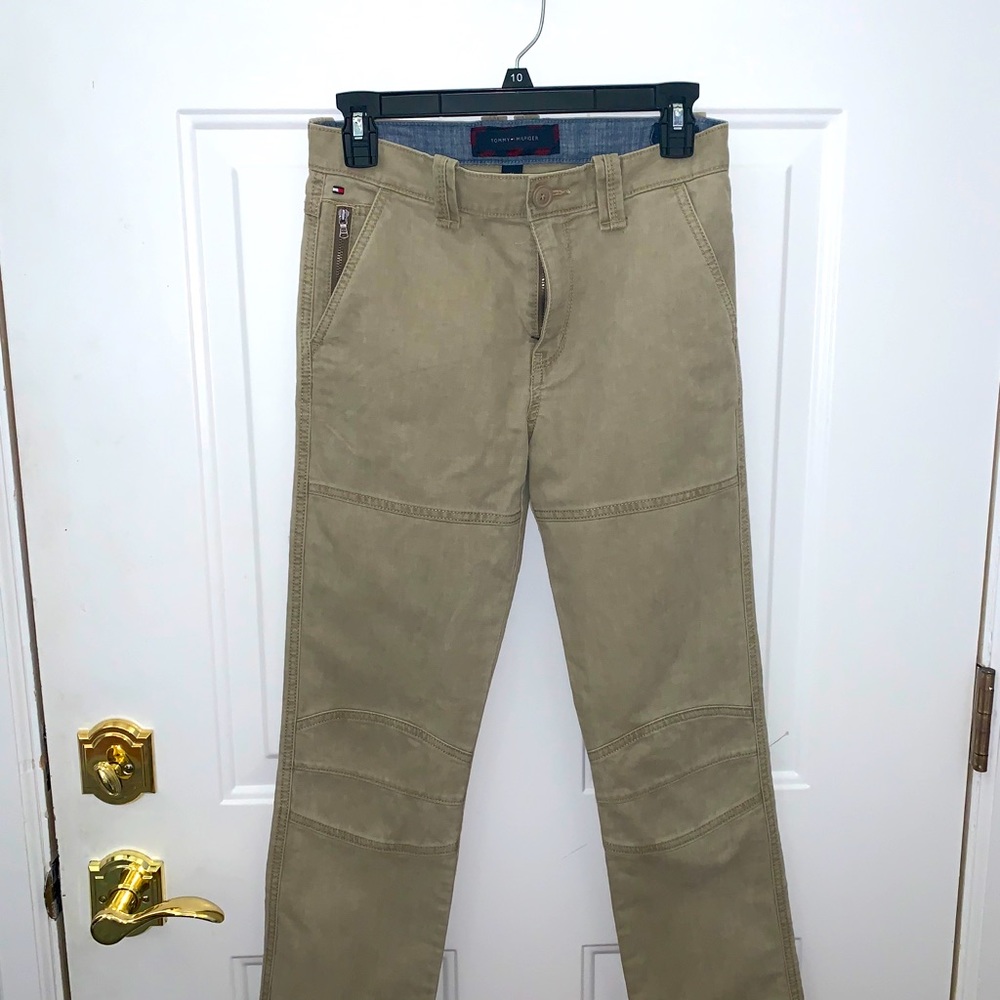 Tommy Hilfinger Slim Boys Khaki Jeans